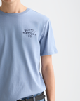 Scotch & Soda Logo Print T-Shirt | Infinity Blue