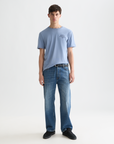 Scotch & Soda Logo Print T-Shirt | Infinity Blue