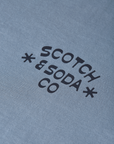 Scotch & Soda Logo Print T-Shirt | Infinity Blue