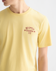 Scotch & Soda Logo Print T-Shirt | Raffia