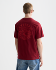 Scotch & Soda Mystery Logo T-Shirt | Ranch Red