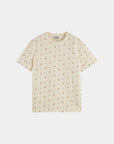 Scotch & Soda Cosmic Sky Print T-Shirt | Eggnog