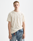 Scotch & Soda Cosmic Sky Print T-Shirt | Eggnog