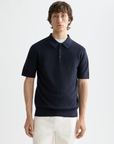 Scotch & Soda Knit Polo Shirt | Night