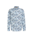 Fil Noir Blue Poppies Shirt