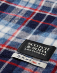 Scotch & Soda Wool Blend Check Scarf