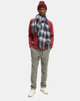 Scotch & Soda Wool Blend Check Scarf