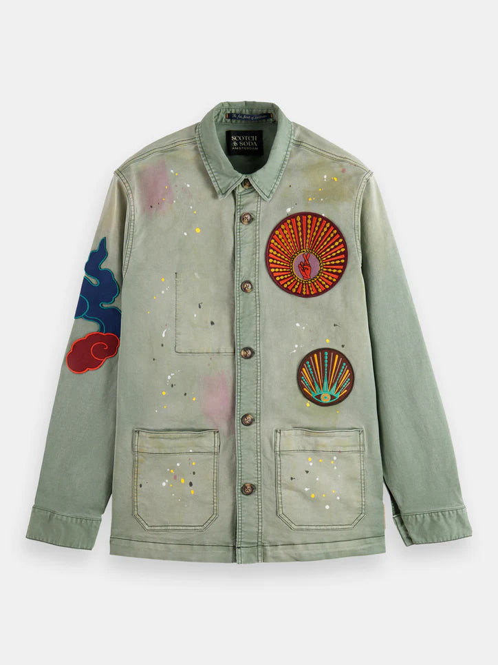 Scotch and sales soda green jacket