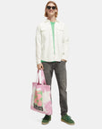 Scotch & Soda Canvas Artwork Tote Bag | Tie Dye