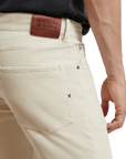 Scotch & Soda Ralston Corduroy Jeans | Winter White