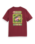 Scotch & Soda Beats Tee | Plum