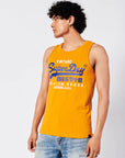 Superdry Vintage VL Vest | Gold