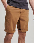 Superdry Vintage Officer Chino Shorts | Sandstone