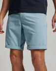 Superdry Vintage Officer Chino Shorts | Allure Blue