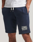 Superdry Vintage Gym Athletic Shorts | Navy