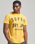 Superdry Vintage Copper Label T Shirt | Pigment Yellow