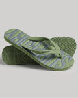 Superdry Vintage Vegan Flip Flops | Khaki