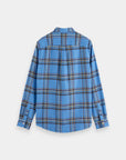 Scotch & Soda Flannel Check Shirt | Blue