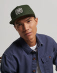 Superdry Vintage B Boy Cap | Army Green