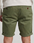 Superdry Vintage Officer Chino Shorts | Olive Khaki