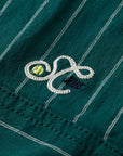 Scotch & Soda Pinstripe Jacket | Pitch Green