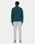 Scotch & Soda Pinstripe Jacket | Pitch Green
