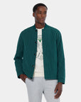 Scotch & Soda Pinstripe Jacket | Pitch Green