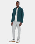 Scotch & Soda Pinstripe Jacket | Pitch Green