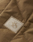 Scotch & Soda Geo Quilted Jacket | Golden Brown