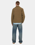 Scotch & Soda Geo Quilted Jacket | Golden Brown