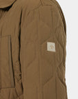 Scotch & Soda Geo Quilted Jacket | Golden Brown