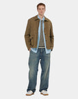Scotch & Soda Geo Quilted Jacket | Golden Brown