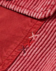 Scotch & Soda Washed Cord Worker Jacket | Dusty Red