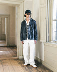 Scotch & Soda Leather Blazer | Black