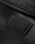 Scotch & Soda Leather Blazer | Black