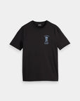 Scotch & Soda Grecian Crest T-Shirt | Black