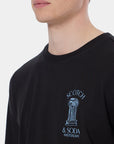 Scotch & Soda Grecian Crest T-Shirt | Black