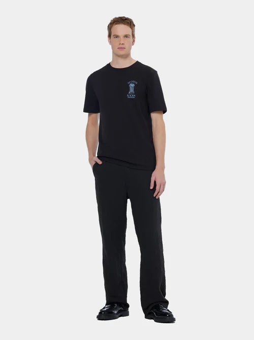 Scotch & Soda Grecian Crest T-Shirt | Black
