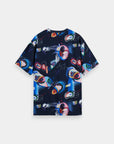 Scotch & Soda Abstract Picasso Tee | Night