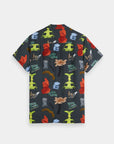 Scotch & Soda Printed Short Sleeve Shirt | Greek Park