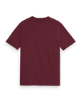Scotch & Soda Logo T-Shirt | Bordeaux