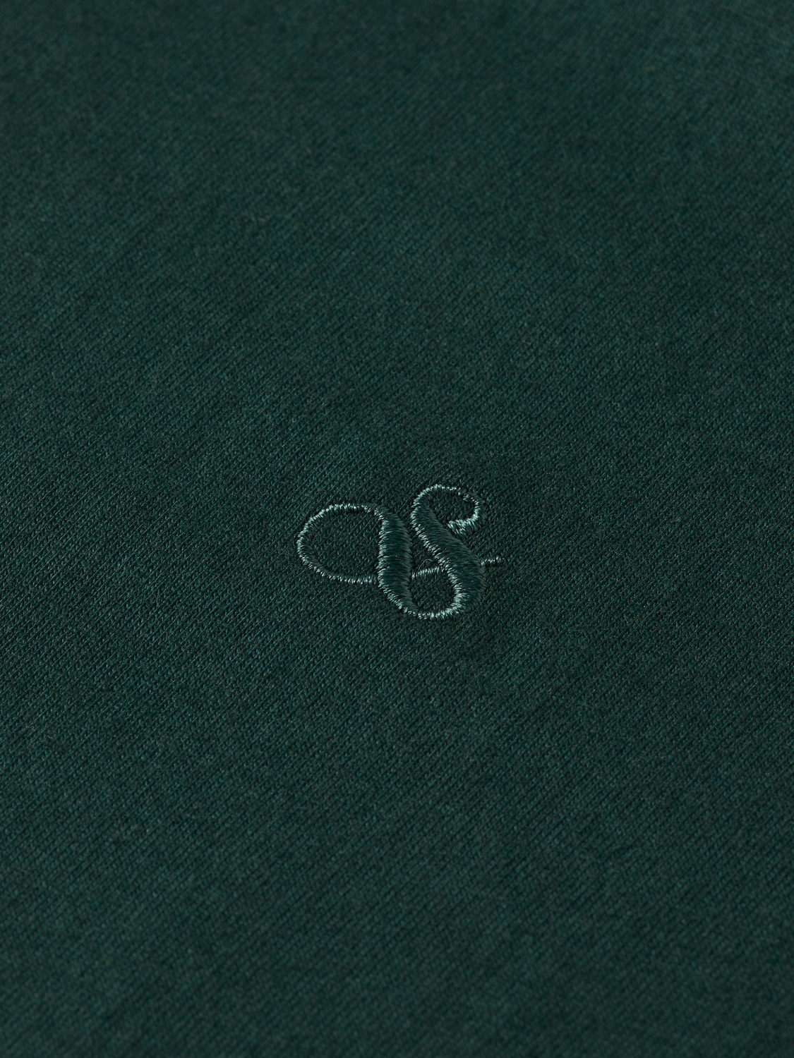 Scotch & Soda Logo Long Sleeve T-Shirt | Amsterdam Green