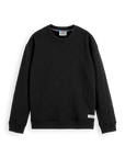 Scotch & Soda Jacquard Sweatshirt | Black