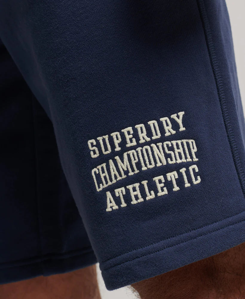Superdry Vintage Gym Athletic Shorts | Navy