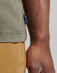 Superdry Vintage Copper Label T Shirt | Chive Green