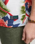 Superdry Vintage Hawaiian Shirt | Optic Banana Leaf