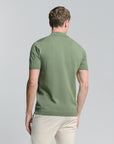 No Excess Vee Polo Shirt | Avocado