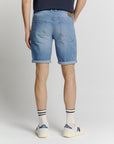 No Excess Denim Shorts | Bleach Denim