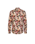 Fil Noir Palmed Abstract Shirt | Plum