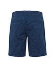 Blend Maui Printed Cotton Short | Blue Multi